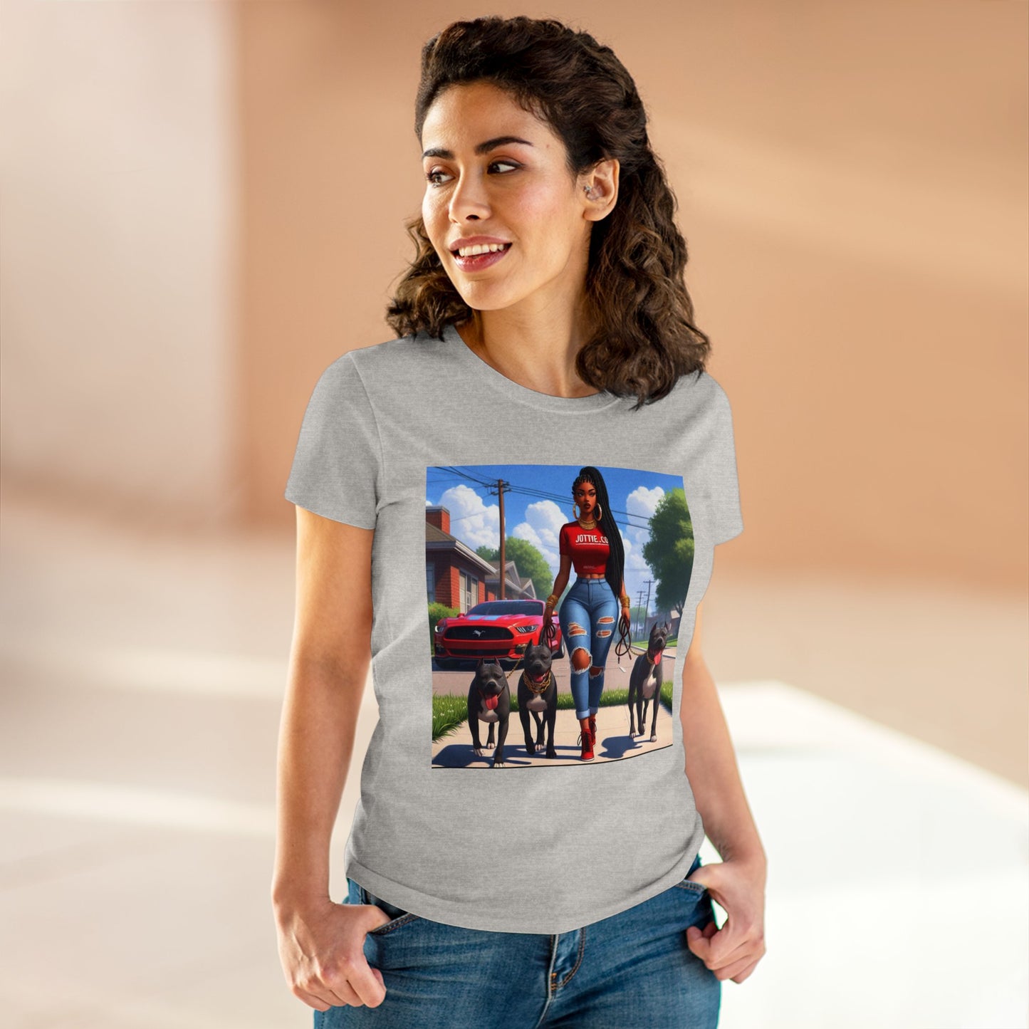 Women's Midweight Cotton Tee