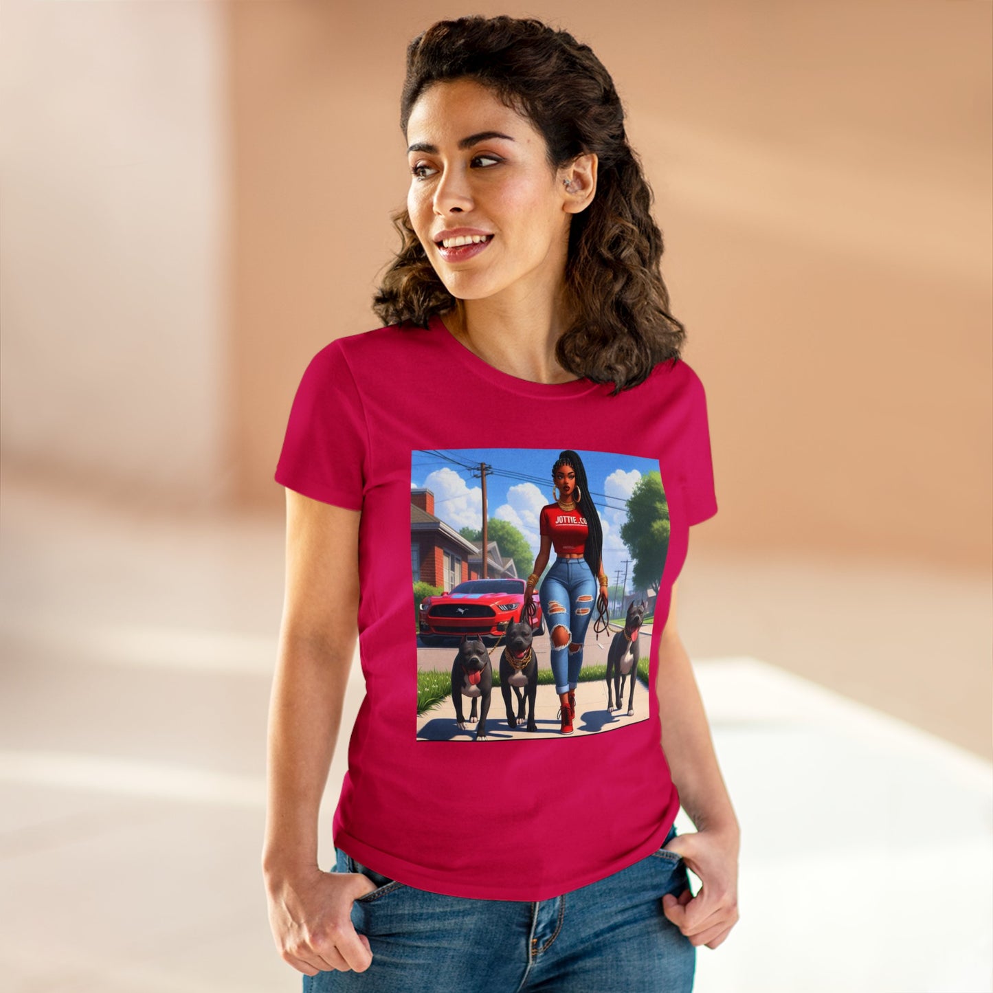 Women's Midweight Cotton Tee