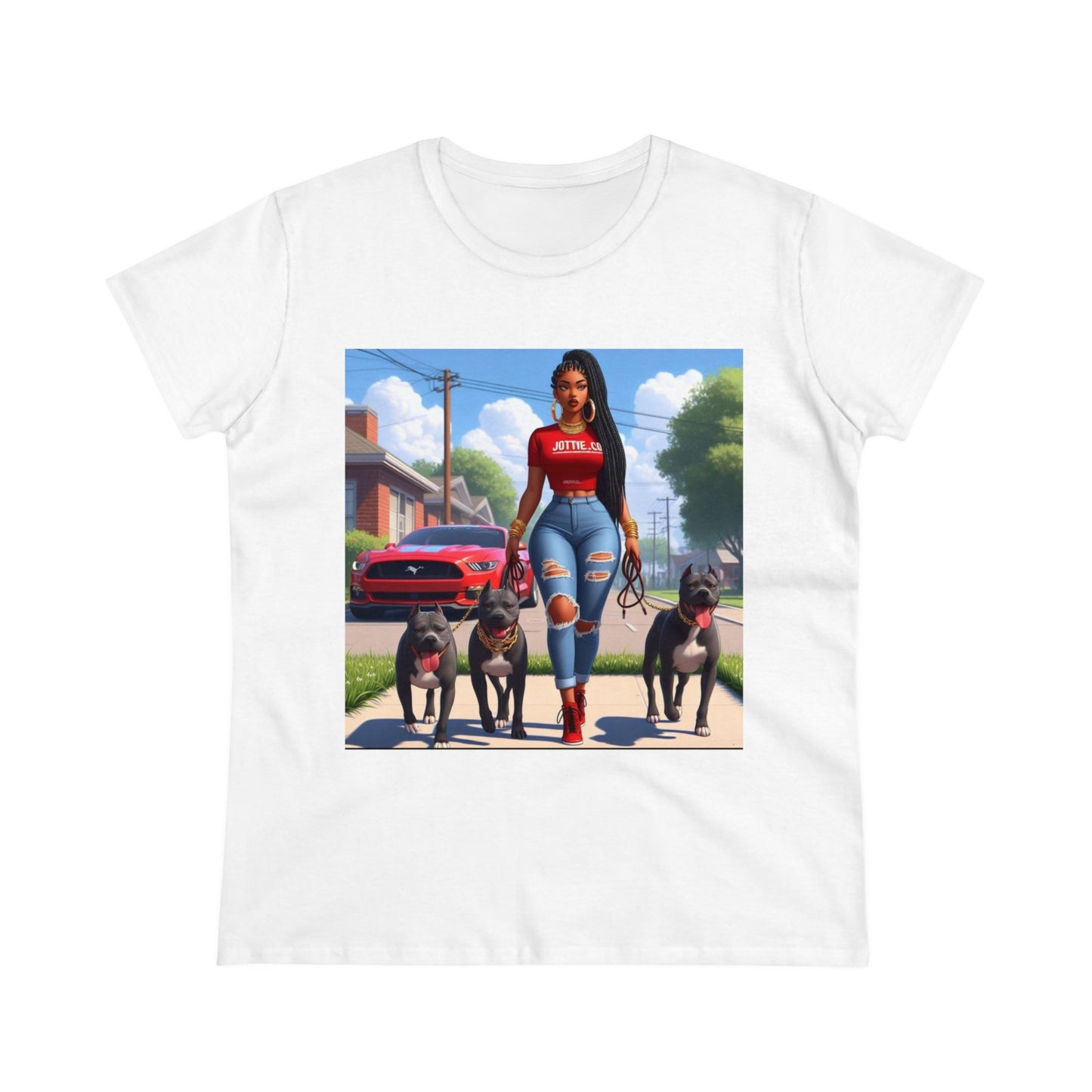 Women's Midweight Cotton Tee