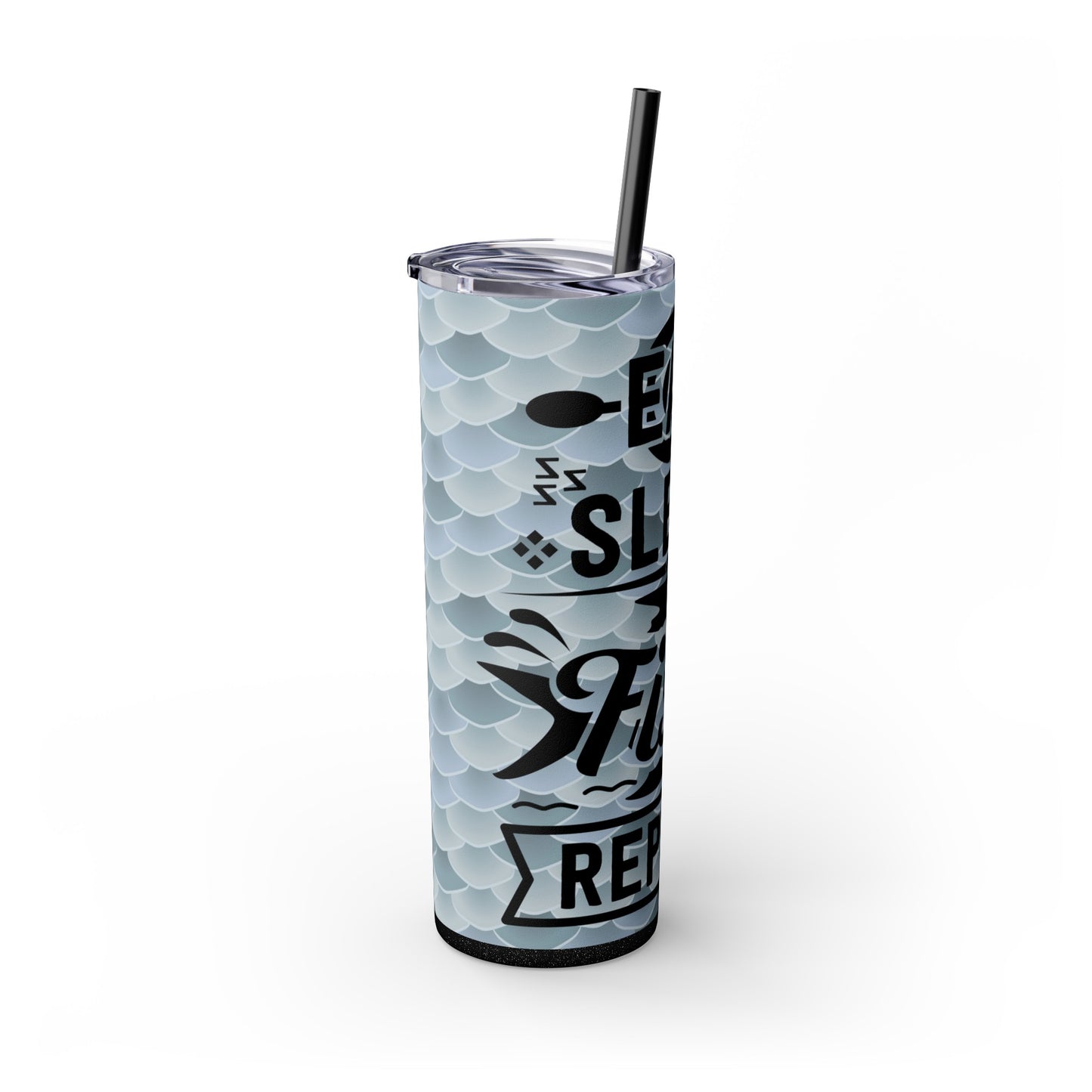 Skinny Tumbler with Straw, 20oz