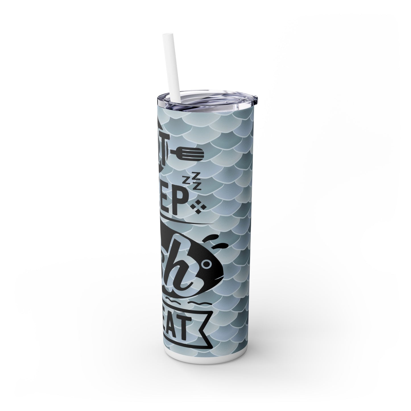 Skinny Tumbler with Straw, 20oz