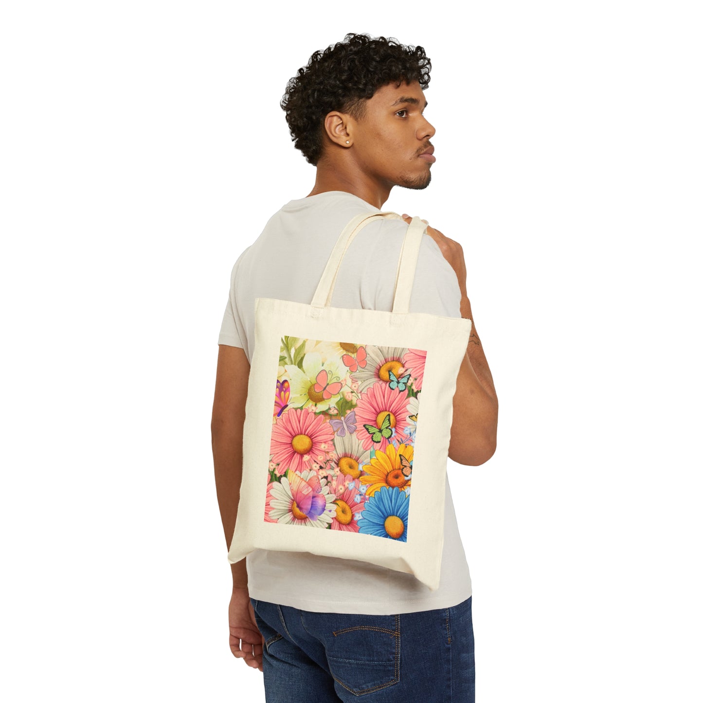 Cotton Canvas Tote Bag