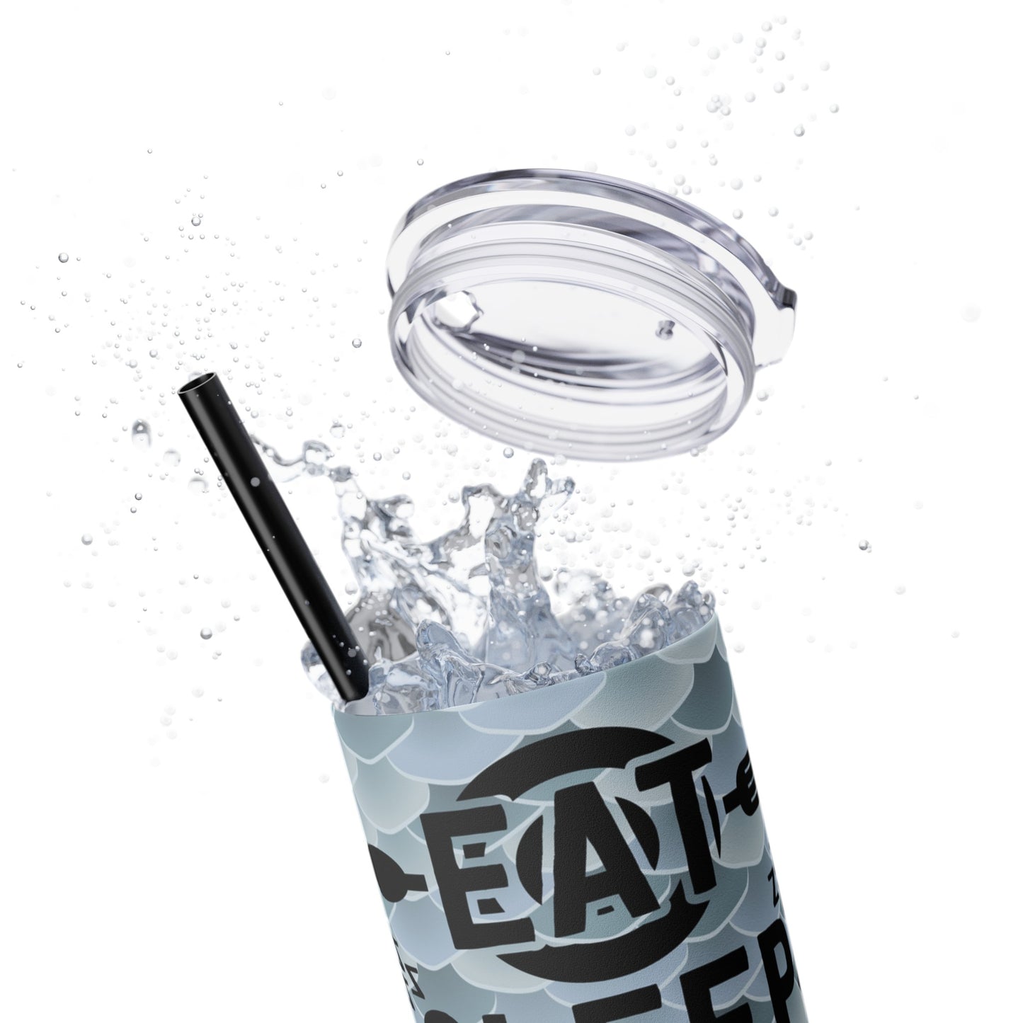 Skinny Tumbler with Straw, 20oz