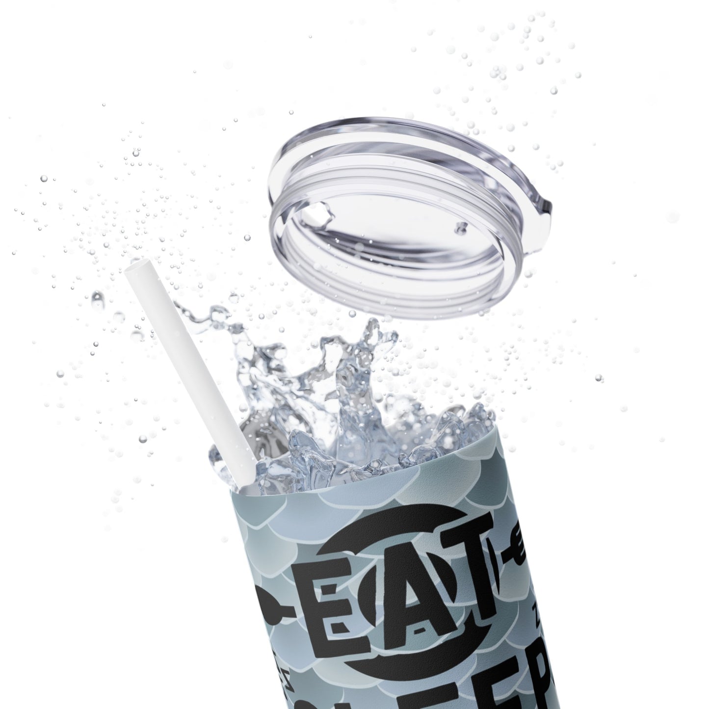 Skinny Tumbler with Straw, 20oz